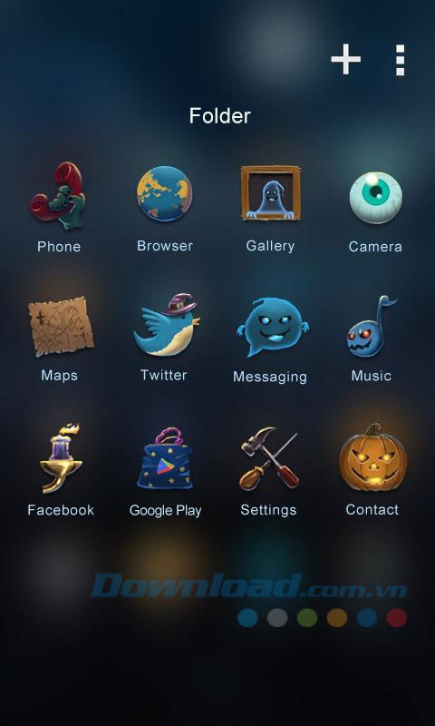 Halloween GO Launcher Theme