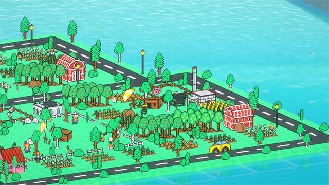 Thử nhiều cách kết hợp đa dạng để xem các công trình kết nối với nhau