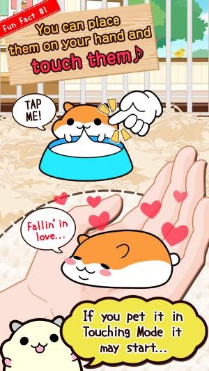 Đặt chuột lên tay để âu yếm