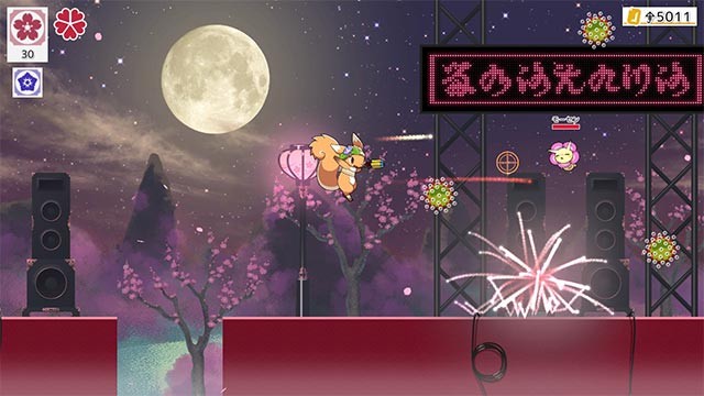 Điều khiển chú sóc Hanaby bắn pháo hoa và giải cứu Lễ hội mùa hè đã bị gián đoạn từ lâu