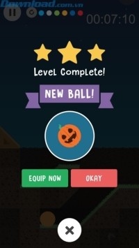 Mở khóa thêm các loại bóng mới