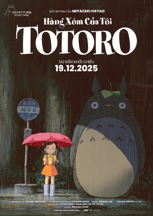 Poster phim Hàng xóm của tôi là Totoro