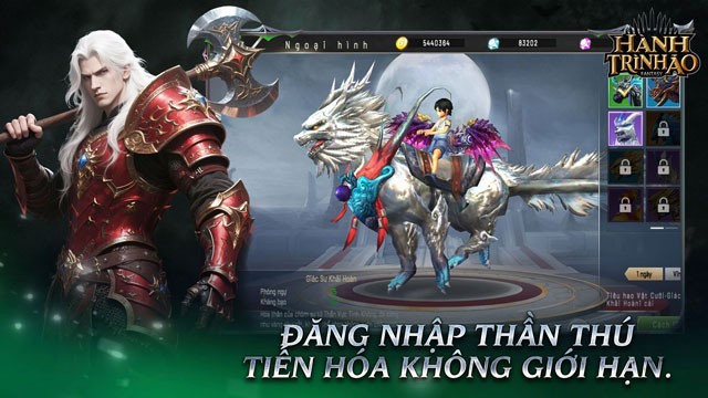 Đăng nhập thần thú, tiến hóa không giới hạ