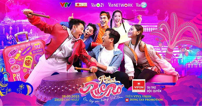 Poster chương trình Hành Trình Rực Rỡ