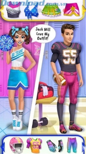 chọn trang phục phù hợp cho Hannah và Jack