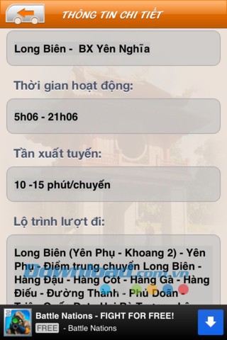 Hanoi Bus for iOS