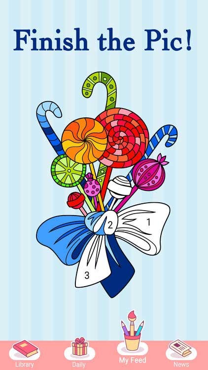 Happy Color giúp bạn giải tỏa căng thẳng và thư giãn đầu óc