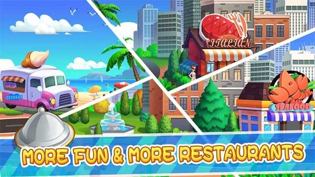 Mở khóa nguyên liệu và nhà hàng mới trên khắp thế giới để chế biến thêm nhiều món ăn ngon