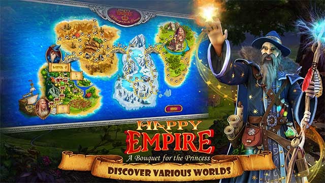 Bước vào hành trình chinh phục công chúa trong game Happy Empire