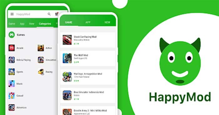 HappyMod là một trong những cửa hàng mod lớn nhất cho Android