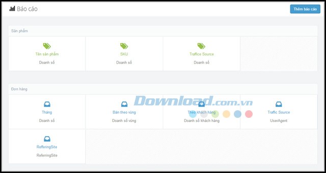 Báo cáo và thống kê chi tiết giúp quản lý bán hàng dễ dàng hơn