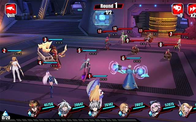 Harbingers: Infinity War sở hữu hệ thống đồ họa và hiệu ứng đẹp mắt