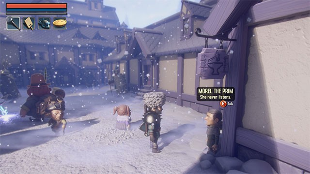 Tương tác với nhân vật NPC, họ sẽ giúp bạn tìm ra những mảnh ghép lịch sử