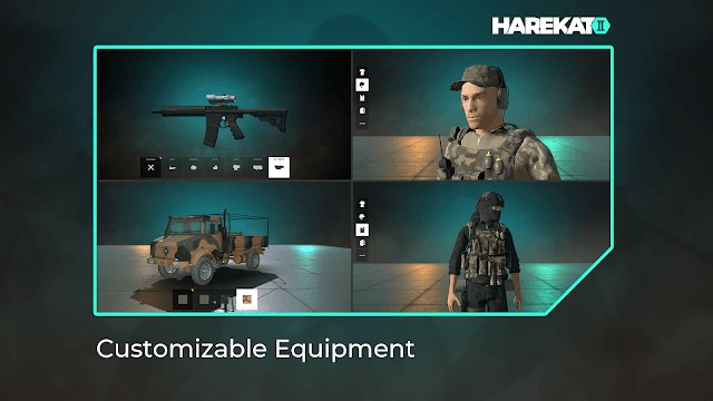 Tùy chỉnh các trang thiết bị, vũ khí cho chiến binh của bạn