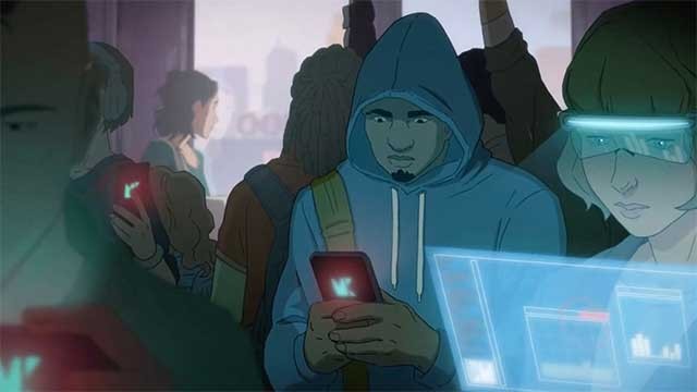 Tận hưởng hướng đồ họa tươi sáng, rực rỡ và mang đậm chủ đề tương lai