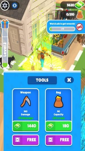 Nâng cấp dụng cụ lao động