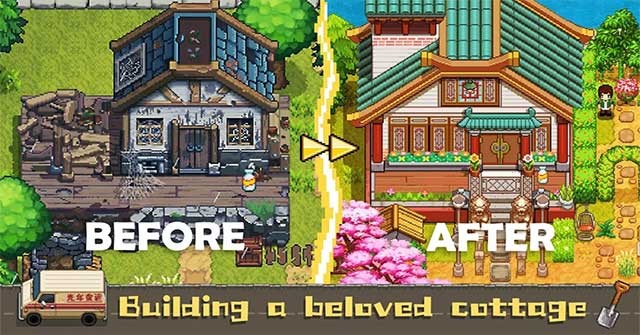 Harvest Town là game mô phỏng kinh doanh trang trại hấp dẫn với đồ họa Pixel dễ thương
