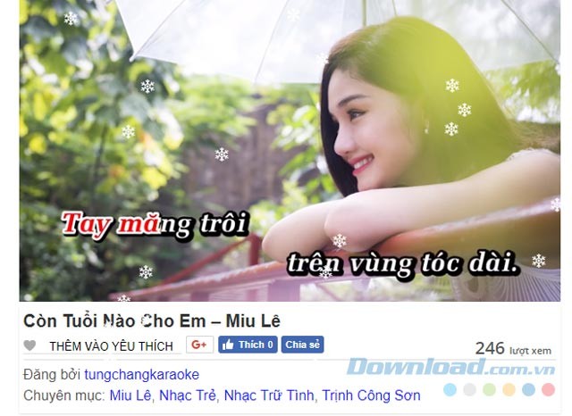 Hát Karaoke trực tuyến