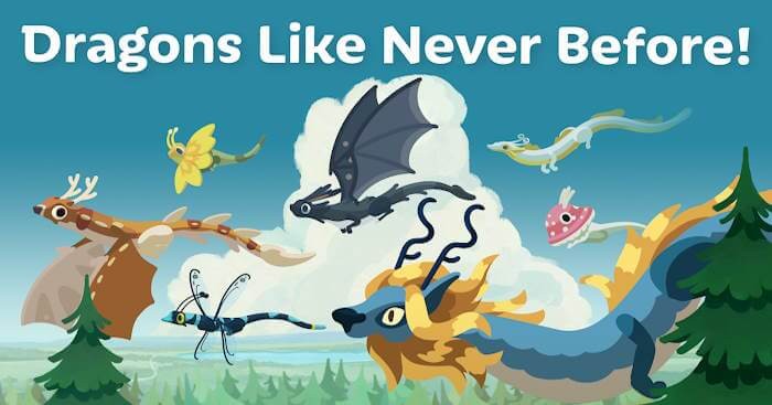 Chơi trong thế giới loài rồng đáng yêu của game Hatch Dragons