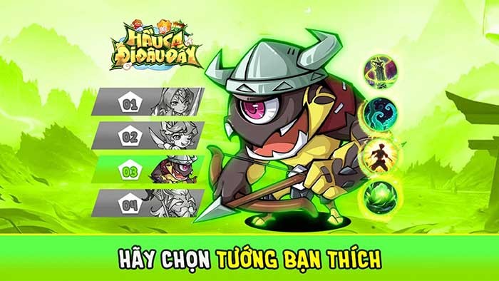 Chiêu mộ anh hùng mà mình yêu thích trong Hầu Ca Đi Đâu Đấy