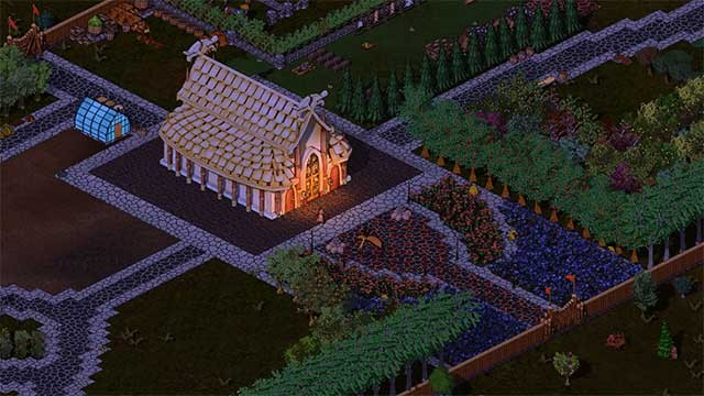 Xây các ngôi nhà bằng gỗ và đá, từ túp lều đơn sơ cho đến tòa tháp hùng vĩ