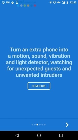 Theo dõi thông qua các cảm biến