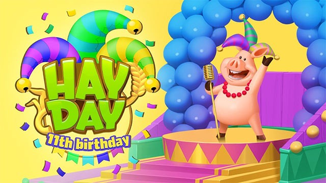 Bản kỷ niệm sinh nhật Hay Day 11 tuổi với hàng loạt nội dung, sự kiện, hoạt động mới