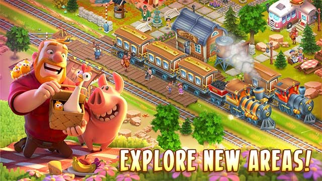 Khám phá những khu vực mới