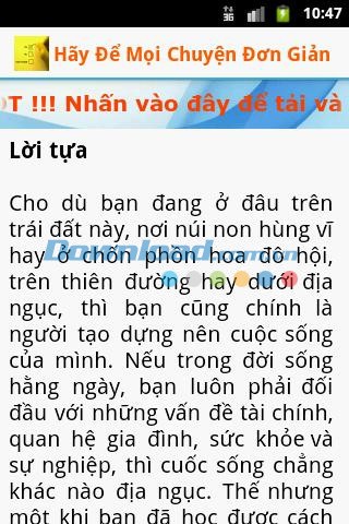 Hãy để mọi chuyện đơn giản for Android