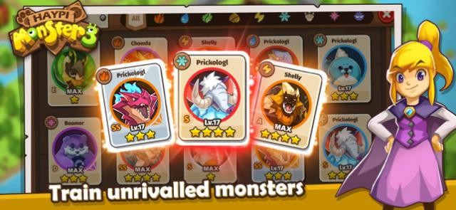 Đào tạo các quái thú thêm mạnh mẽ