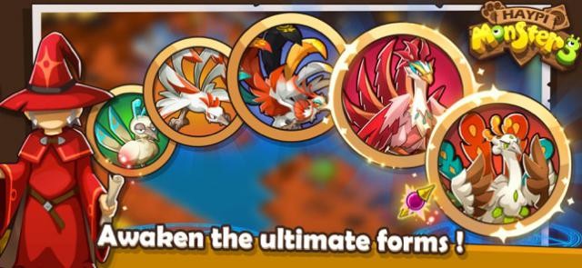 Tiến hóa quái thú lên mức tối đa