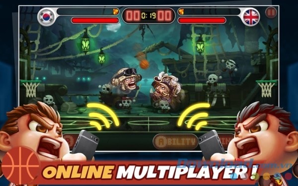 Head Basketball cho Mac có cả chế độ chơi đơn và đa người chơi