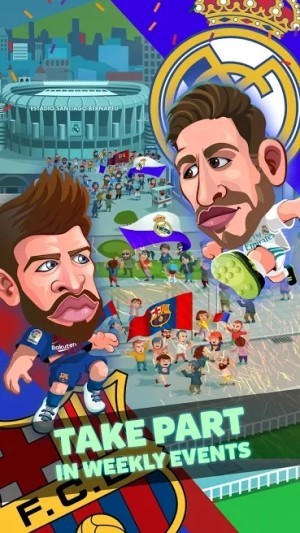 Chơi cùng những chân sút siêu sao