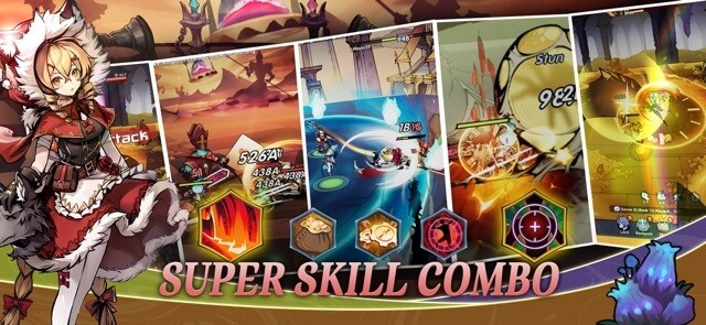 Headless Knight: Idle RPG có cơ chế tự động chiến đấu, mở khóa các siêu kỹ năng mạnh mẽ