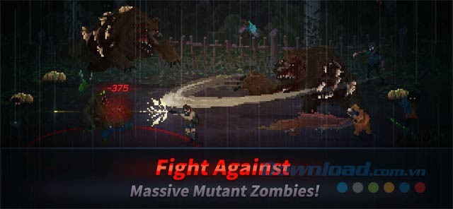 Chiến đấu chống lại đoàn quân xác sống đông đảo