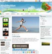 HealthyDiet - Mẫu Template Chủ Đề Sức Khỏe