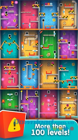 Đa dạng màn chơi trong Heart Box cho iOS