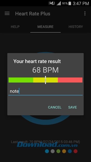 Đo nhịp tim chính xác với Heart Rate Plus