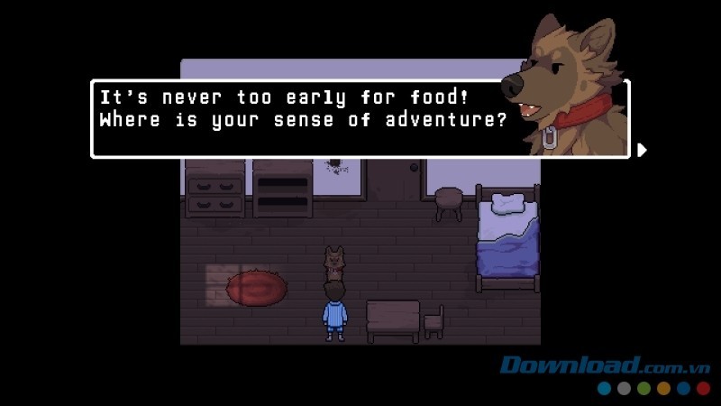 Đồng hành cùng chú chó biết nói trong game nhập vai Heartbound cho máy tính, Mac và Linux