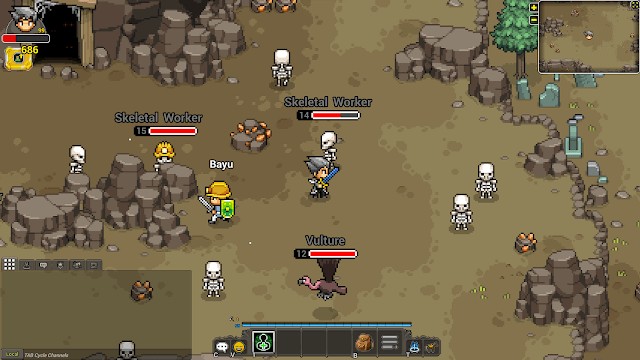 Khám phá một thế giới rộng lớn trong game Heartwood Online