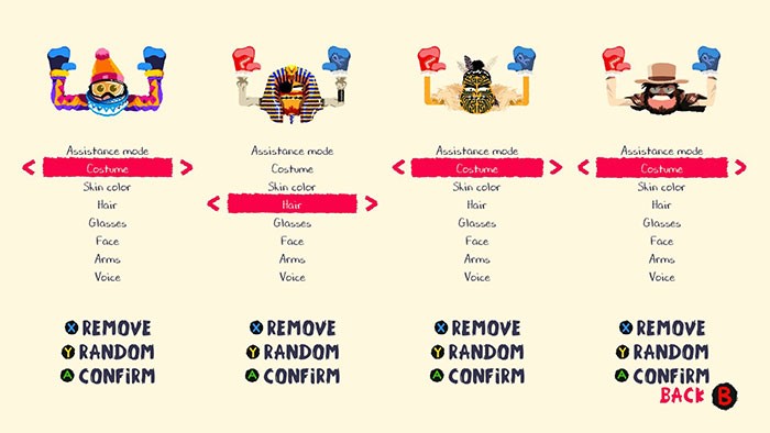 4 người chơi cùng nhau vượt qua các thử thách với cơ thể lủng lẳng