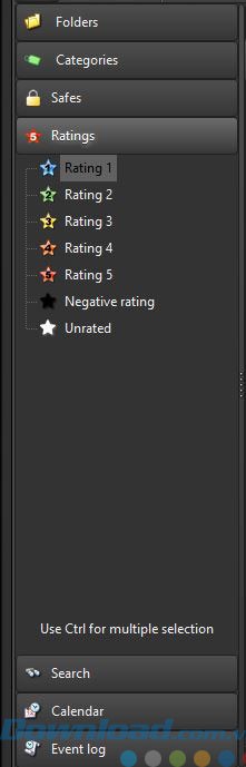 Lọc ảnh theo đánh giá