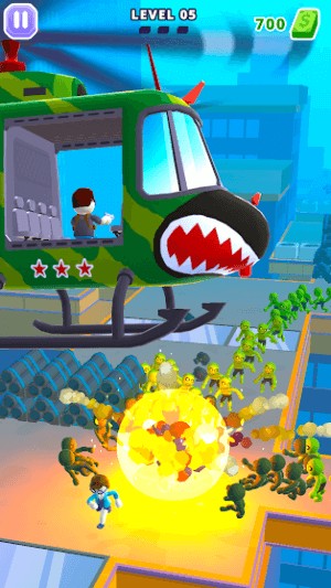 Tạo ra các vụ nổ tiêu diệt nhiều kẻ xấu cùng lúc