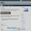 Helios: Free Business Blog Template