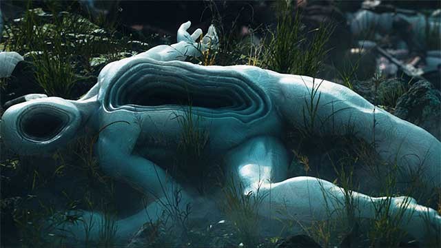 Khám phá một thế giới bán mở là sự pha trộn giữa Death Stranding và Elden Ring