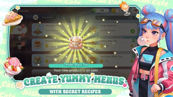 Hệ thống đồ ăn thức uống đa dạng với hơn 150 món ăn