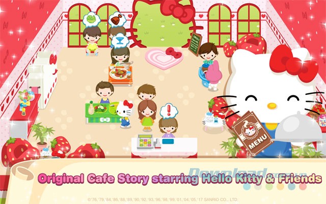 Game quản lý Hello Kitty Dream Cafe