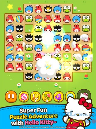 Game xếp hình Hello Kitty Friends