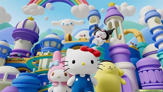 Game có rất nhiều Merch dành cho fan của Hello Kitty và những người bạn