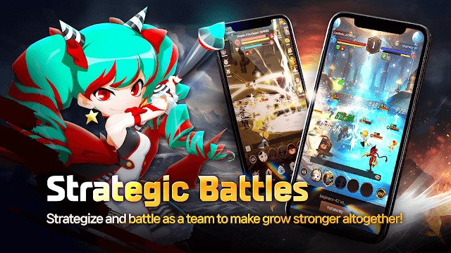 Tham gia các trận đánh chiến lược theo tổ đội trong HelloHero: LionHeart và mạnh lên cùng nhau